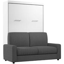 Small Murphy Bed with Loveseat Attached