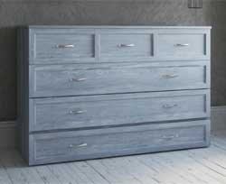 Queen Size Cabinet Bed Hides Mattress inside