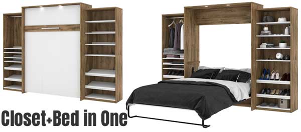 Closet Plus Fold-Up Bed Wall Kit