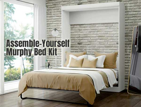 DIY Assemble Yourself Queen Murphy Bed Kit