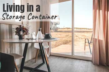 Small Space Furniture Ideas for Living in a Storage Container